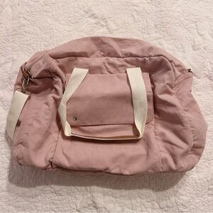 Wild Fable Pink Corduroy Duffel Weekender Bag